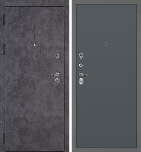 ДМ Тетра-126 муар серый, гардиан 32.11/30.01(Темный бетон ФЛ-126/ гладкая, PP графит  ) 980 Л