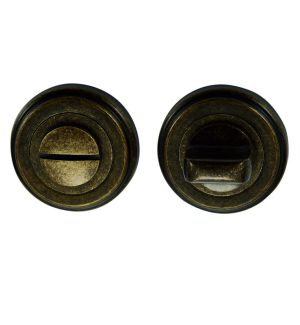 Сантехнический фиксатор "Vantage" BK03BR (состаренная бронза) /Круг/фиг.