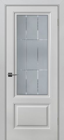 Smalta-Sharm 12 эмаль.800*2000 clear, ДО гравировка сатинат