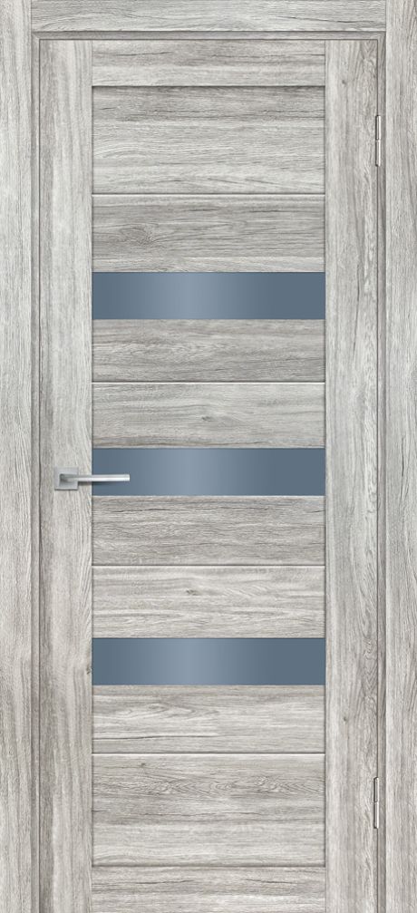 PSL- 9  nanotex, сан-ремо серый 600*1900 стекло сатинат графит