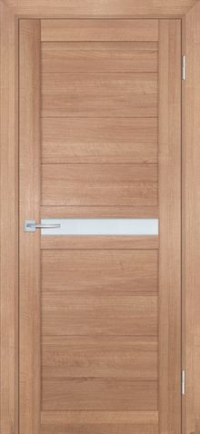 ТЕХНО 703 nanotex, миндаль 800*2000 стекло белый сатинат