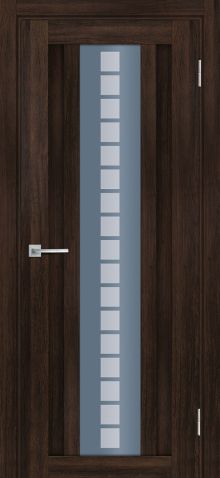 PSL-16  nanotex, сан-ремо шоколад 600*2000 стекло сатинат графит