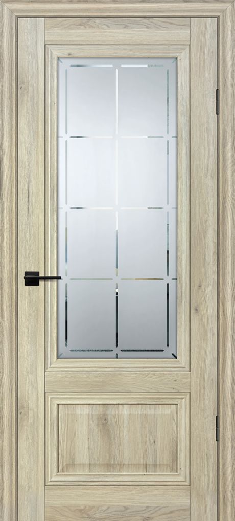 PSC-37 "Classic" nanotex дуб молочный ДО2000х900 стекло сатинат