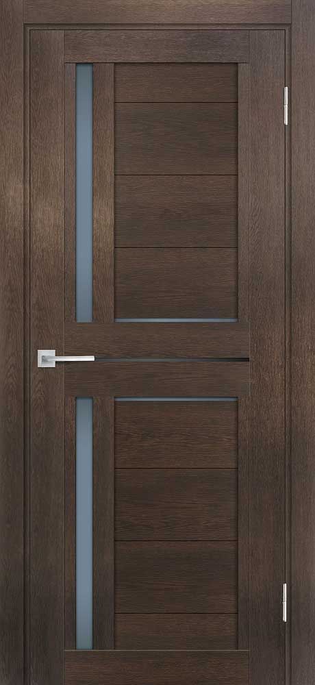 ТЕХНО-804 nanotex, фреско 600*1900 стекло графит сатинат, черный лакобель