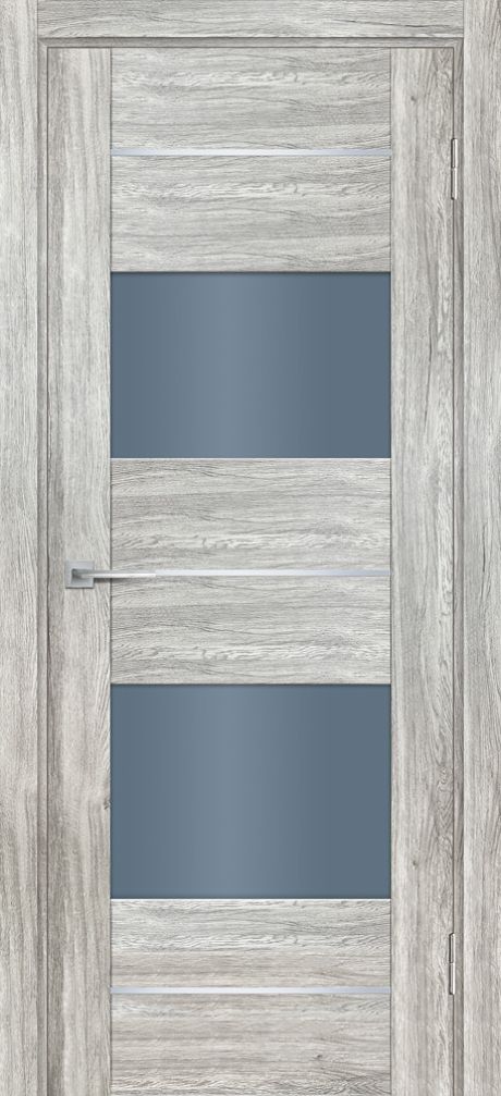 PSL-21  nanotex, сан-ремо серый 550*1900 стекло сатинат графит