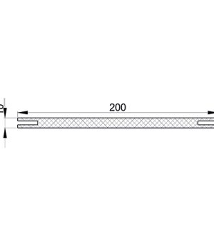  Добор эмаль Ral9003 белый 200*10*2070, телескоп /ИД/