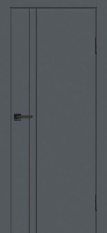 P-20 NEW PP графит, 900*2000 черный молдинг