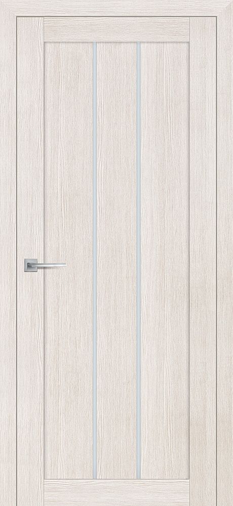 ТЕХНО 602 (3D), эшвайт 800*2000 стекло белый сатинат