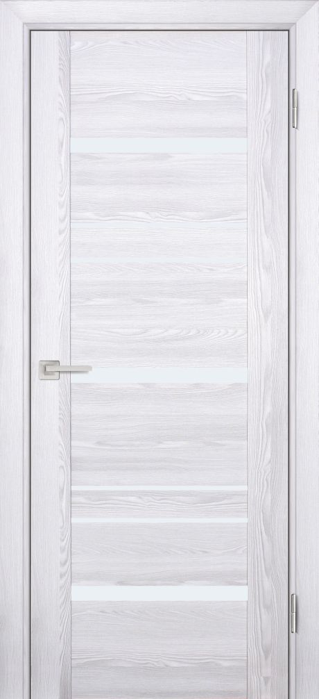 PSK-3 nanotex, ривьера айс 800*2000 стекло Белый лакобель