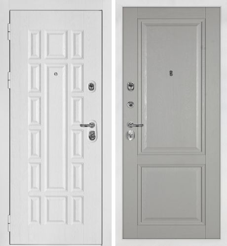 ДМ Квадро-124 бел.шагрень,Kale/Border(Белый дуб факт.ФЛ-124/PSU-28 nanotex лунное  дерево) 860Л