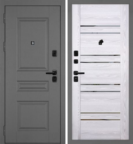 ДМ Октава-150 муар серый,Kale 252R/Kale 257L(Серый ФЛ-150/PSK-1Ривьера айс зерк.тонир.)980ПР