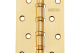 Петля универсальная с четырьмя подшипниками ADDEN BAU. 100X70X2.5 4BB SATIN GOLD (цвет МАТОВОЕ ЗОЛОТО)
