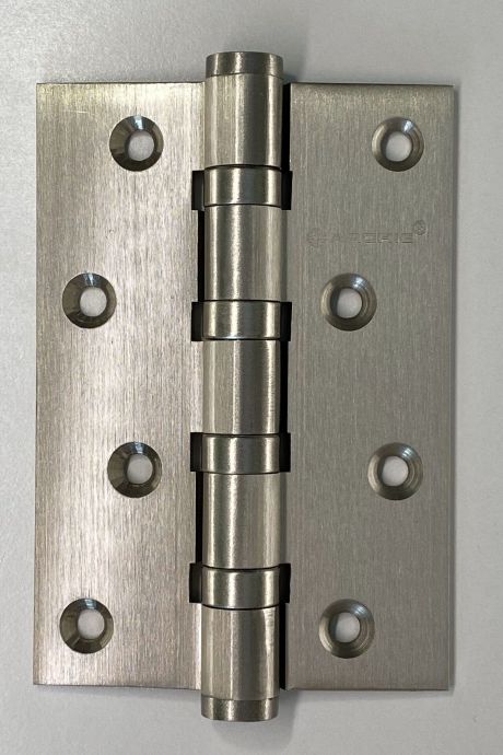 Универсальная петля врезная латунная A010-C 100X70X3-4BB-1HH (никель)