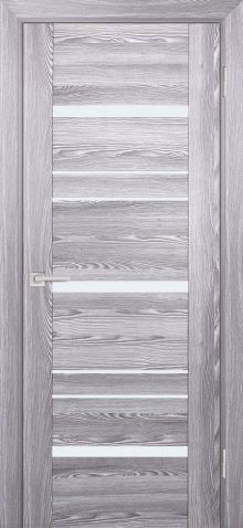 PSK-3 nanotex, ривьера грей 550*1900 стекло Белый лакобель