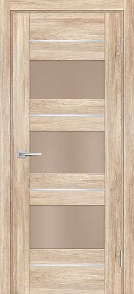 PSL-11  nanotex, сан-ремо натуральный 550*1900 стекло сатинат бронза