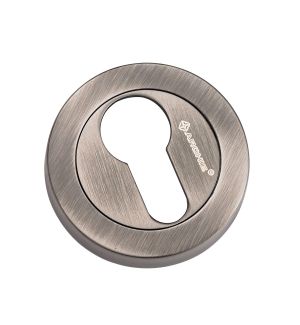 Накладка на ключевой цилиндр GENESIS CL-20G CL BL.SILVER (чернёное серебро)