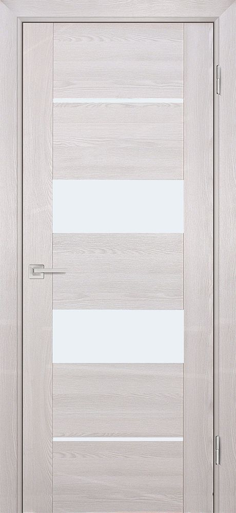 PSK-6 nanotex, ривьера крем 550*1900 стекло Белый лакобель