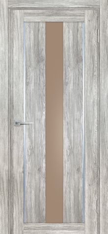 PSL- 2  nanotex, сан-ремо серый 550*1900 стекло сатинат бронза