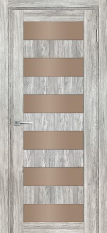 PSL-35  nanotex, сан-ремо серый 550*1900 стекло сатинат бронза