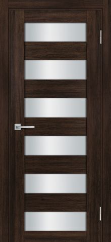 PSL-35  nanotex, сан-ремо шоколад 600*1900 стекло сатинат белый