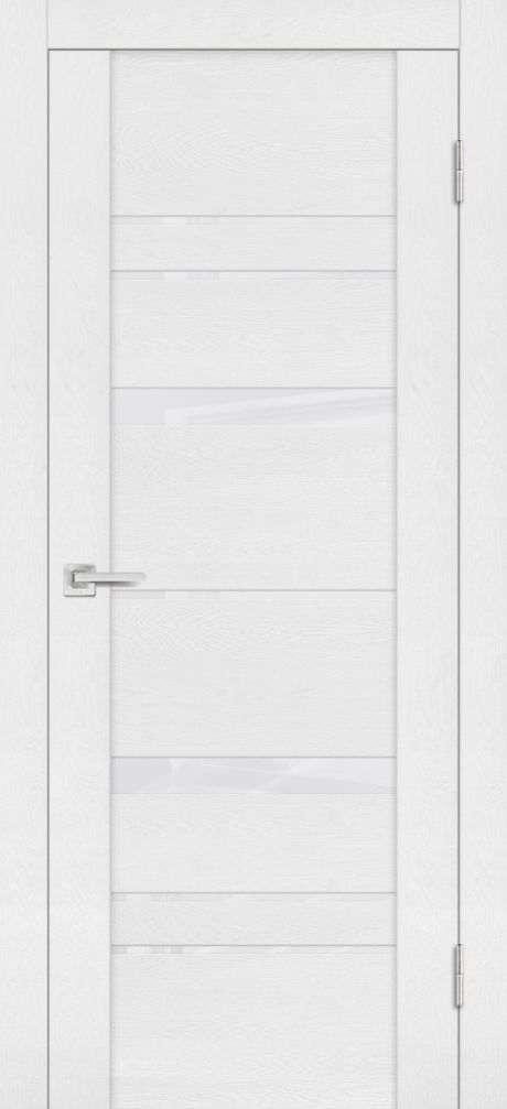 PST-5 soft-touch, белый ясень 900*2000 стекло белоснежный лакобель