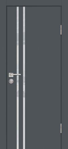 P-11 NEW PP графит, 600*2000 стекло лунный лакобель