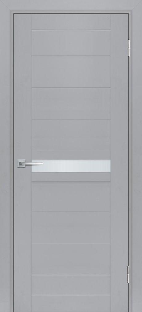 ТЕХНО-703 эмалит, манхэттен 800*2000 стекло сатинат