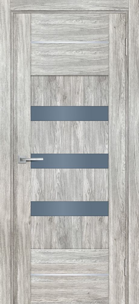 PSL-18  nanotex, сан-ремо серый 900*2000 стекло сатинат графит