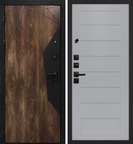 ДМ Лофт-2 шагр,черн,замкиKale(СБ101Дуб коньяк,пат,кварц/ТЕХНО 708 манхэттен,глухая вставка)860 Л