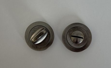 Завёртка сантехническая OL-20G BL. SILVER (чернёное серебро)