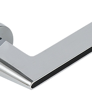 Ручка ADDEN BAU RIVER S-486 CHROME / BLACK (цвет ХРОМ БЛЕСТЯЩИЙ/ЧЁРНАЯ ВСТАВКА)