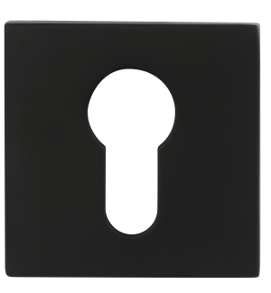 Накладка на ключевой цилиндр ADDEN BAU SC SQ-001 BLACK (цвет ЧЁРНЫЙ МАТОВЫЙ)