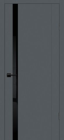 PSC-10 PP, графит 600*1900 стекло черный лакобель