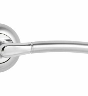 Ручка EURO/FIN E-15-01 MAT.CHROME/P.CHROME (матовый хром/хром блестящий)