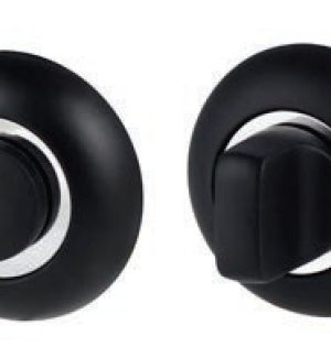 Завёртка сантехническая ESCUR EURO/FIN WC-01 BLACK (чёрный матовый)