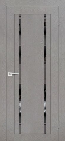 PST-9 soft-touch, серый ясень 800*2000 стекло зеркало тонированное