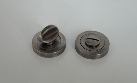 Завёртка сантехническая OL-20G BL. SILVER (чернёное серебро)