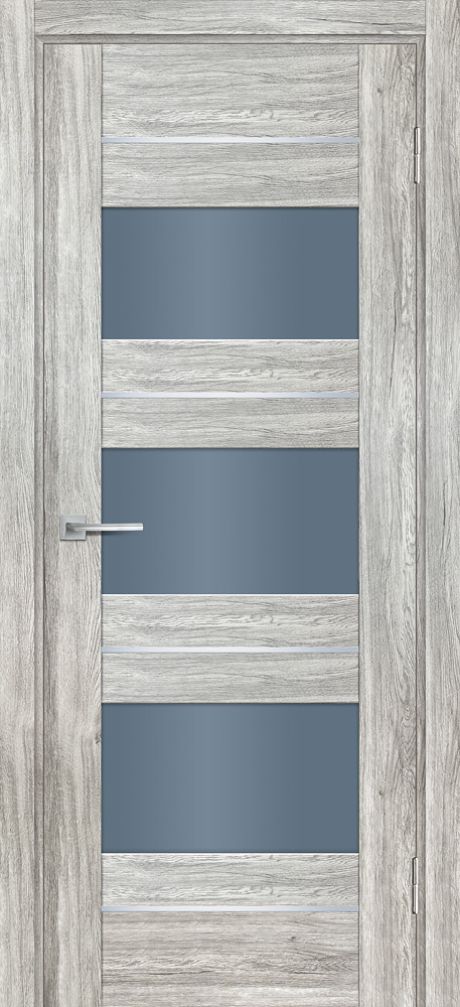 PSL-11  nanotex, сан-ремо серый 550*1900 стекло сатинат графит