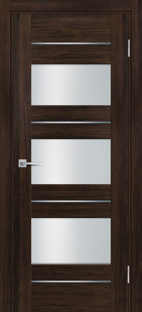 PSL-11  nanotex, сан-ремо шоколад 550*1900 стекло сатинат белый