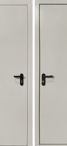 ДПМ 01 EI60, мет.1,2 мм,  880*2050 RAL7035 шагрень, ппж кл/верт, порог 37 мм, левая