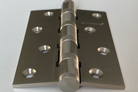 Универсальная петля врезная латунная A010-C 100X70X3-4BB-1HH (никель)