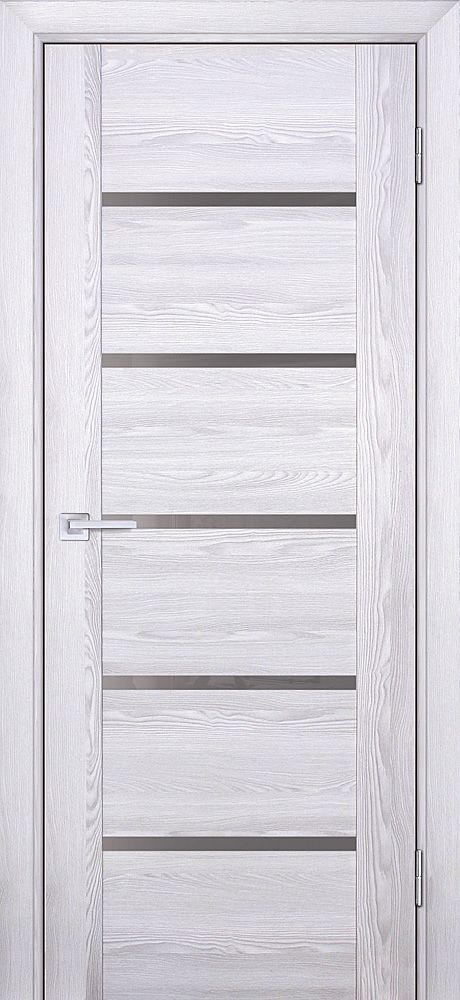 PSK-7 nanotex, ривьера айс 700*2000 стекло серый лакобель