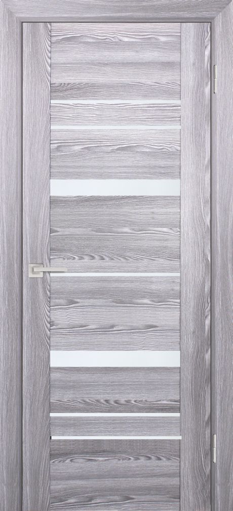 PSK-2 nanotex, ривьера грей 600*1900 стекло Белый лакобель