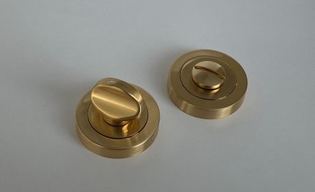 Завёртка сантехническая OL-20G S.GOLD (матовое золото)