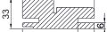 Коробка фигурная сендвич nanotex, пломбир 74*33*2070, телескоп с уплотнителем /ЗАКАЗНАЯ/