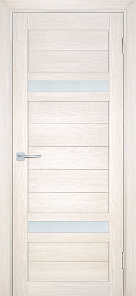 ТЕХНО 705 nanotex, сандал бежевый 800*2000 стекло белый сатинат