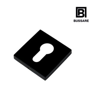 BUSSARE накладка на цилиндр  B0-40 BLACK Черный/Квадрат/