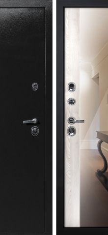 ДМ П-4 титан, Kale 252R/Kale 257L (металл гладкий / ФП-0 зеркало, ривьера айс)  860 прав