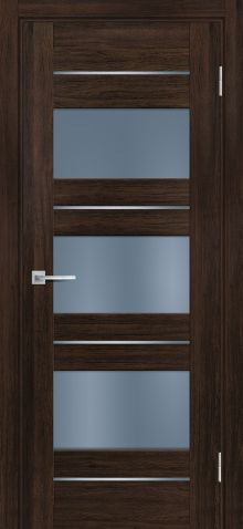 PSL-11  nanotex, сан-ремо шоколад 800*2000 стекло сатинат графит