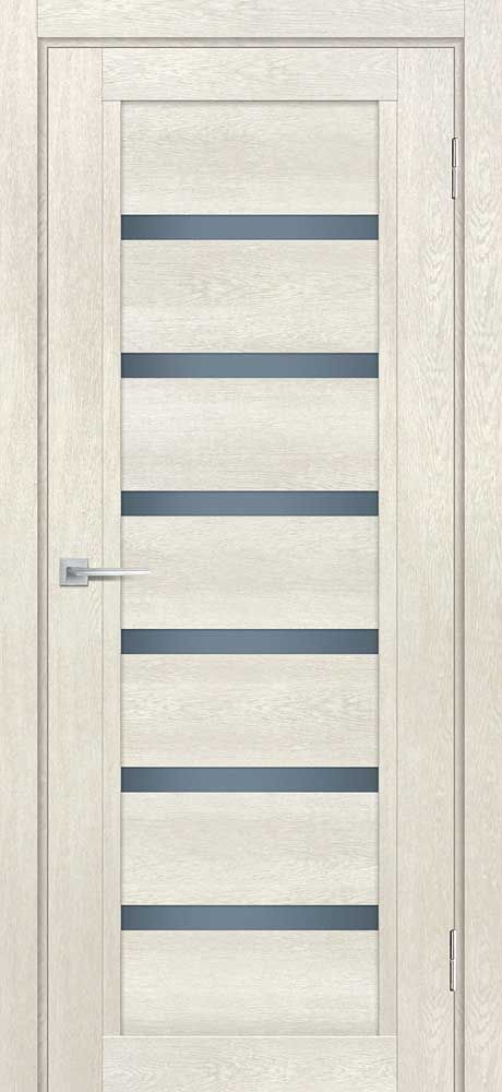 ТЕХНО-807 nanotex, бьянко 800*2000 стекло графит сатинат